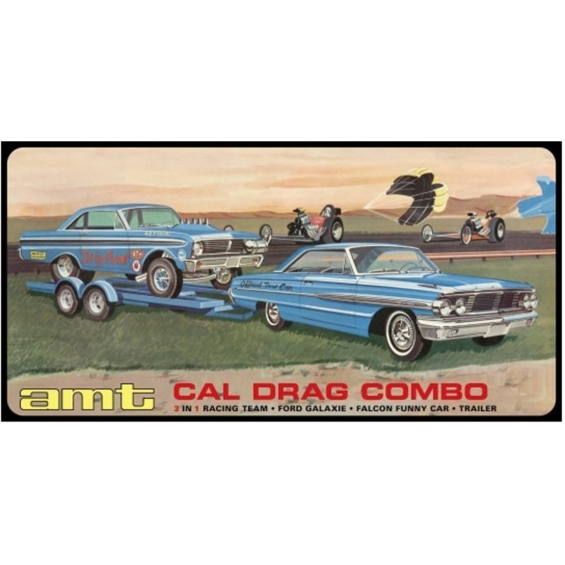 AMT 1223 1/25 Cal Drag Combo