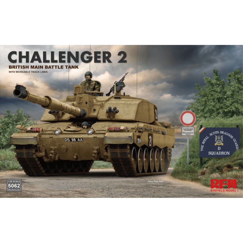 Rye Field Model 5062 1/35 British Main Battle Tank Challenger 2