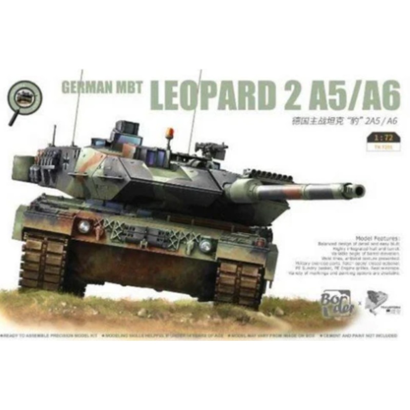 Border Model TK7201 1/72 German MBTLeopard 2A5/A6