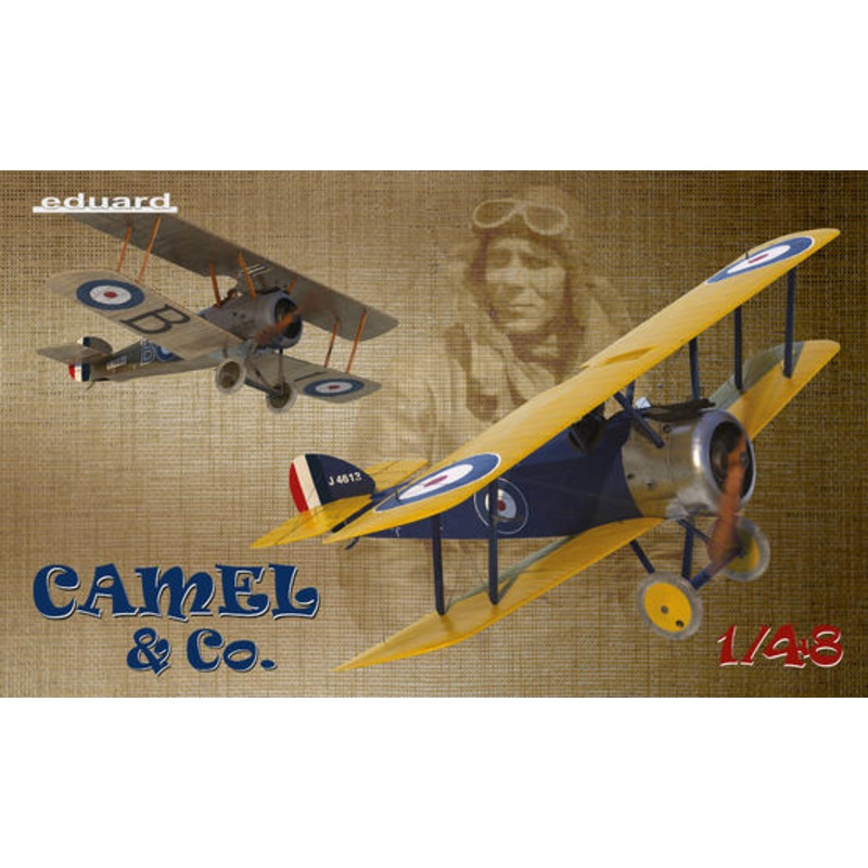 Eduard 11151 1/48 Biggles Camel & Co. Dual Combo
