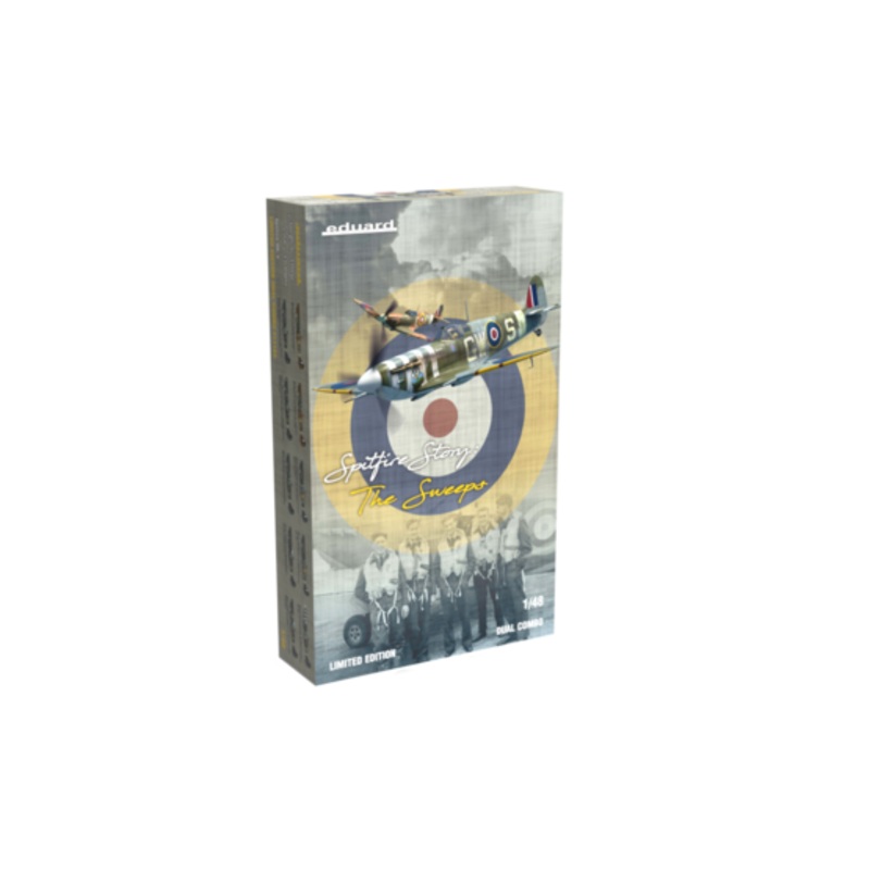 Eduard 11153 1/48 Spitfire Story The Sweeps Dual Combo