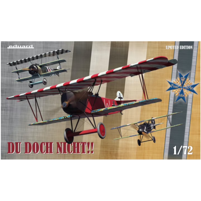 Eduard 2135 1/72 Du Doch Nicht! Albatros D.V, Fokker Dr.I & Fokkier D. VII