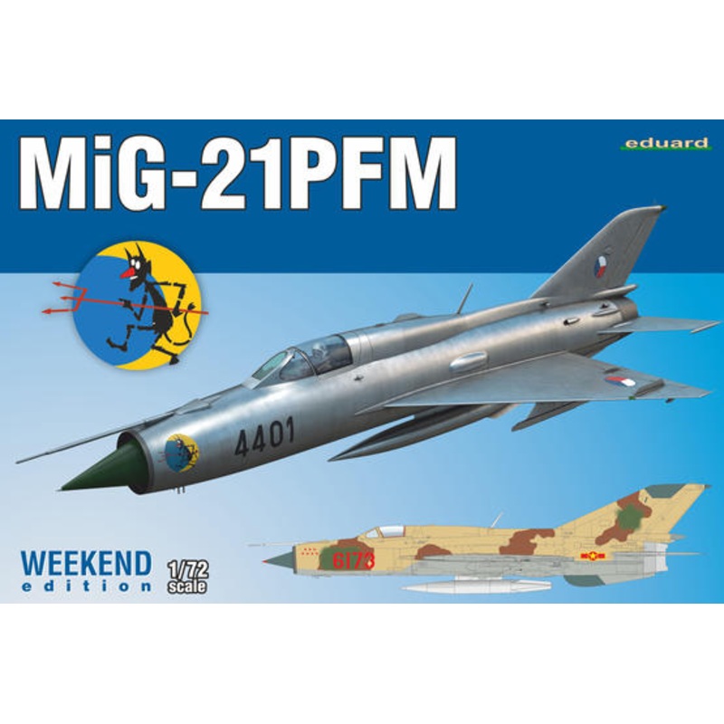 Eduard 7454 1/72 MiG-21PFM