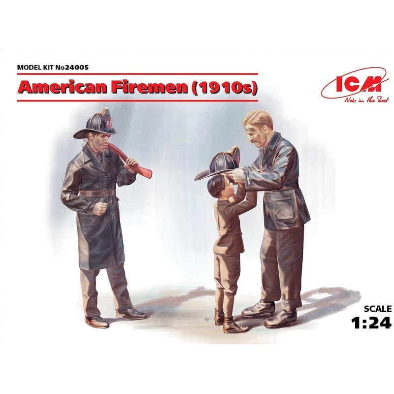 ICM 24005 1/24 24005American Firemen 1910s