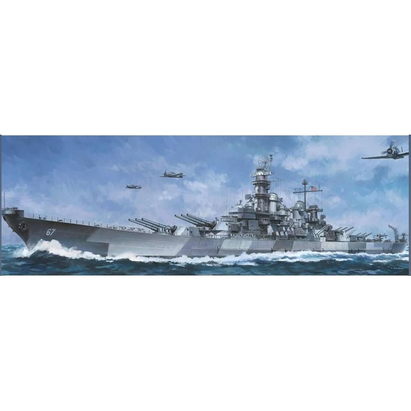 Very Fire VF350913 1/350 U.S. Navy Battleship USS Montana - STANDARD VERSION