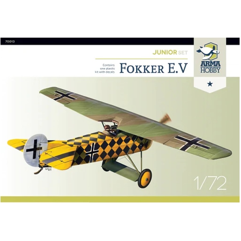 ARMA Hobby 70013 1/72 Fokker E.V Junior Set