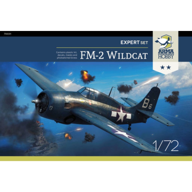 ARMA Hobby 70031 1/72 FM-2 Wildcat Expert Set