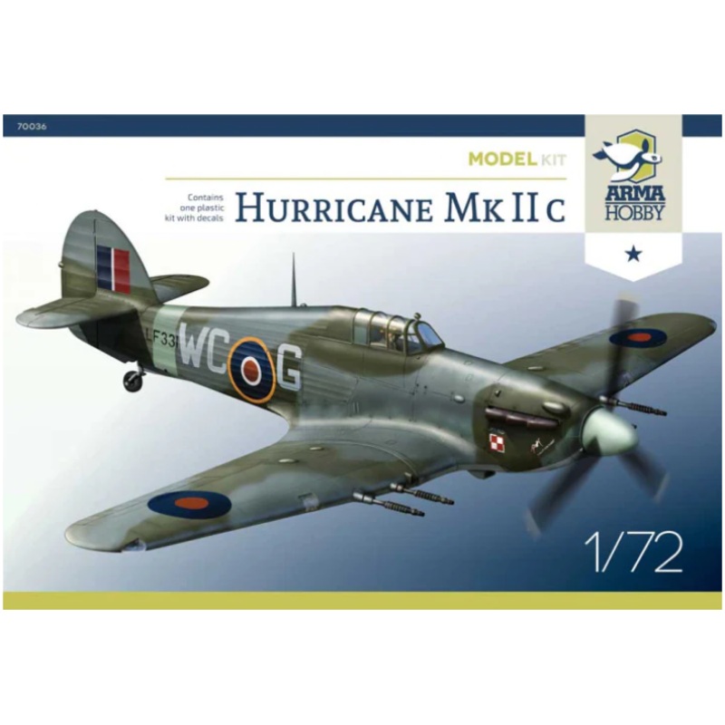 ARMA Hobby 70036 1/72 Hurricane Mk. IIc