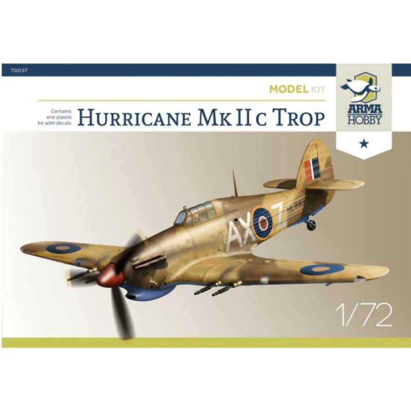 ARMA Hobby 70037 1/72 Hurricane Mk. IIc Trop
