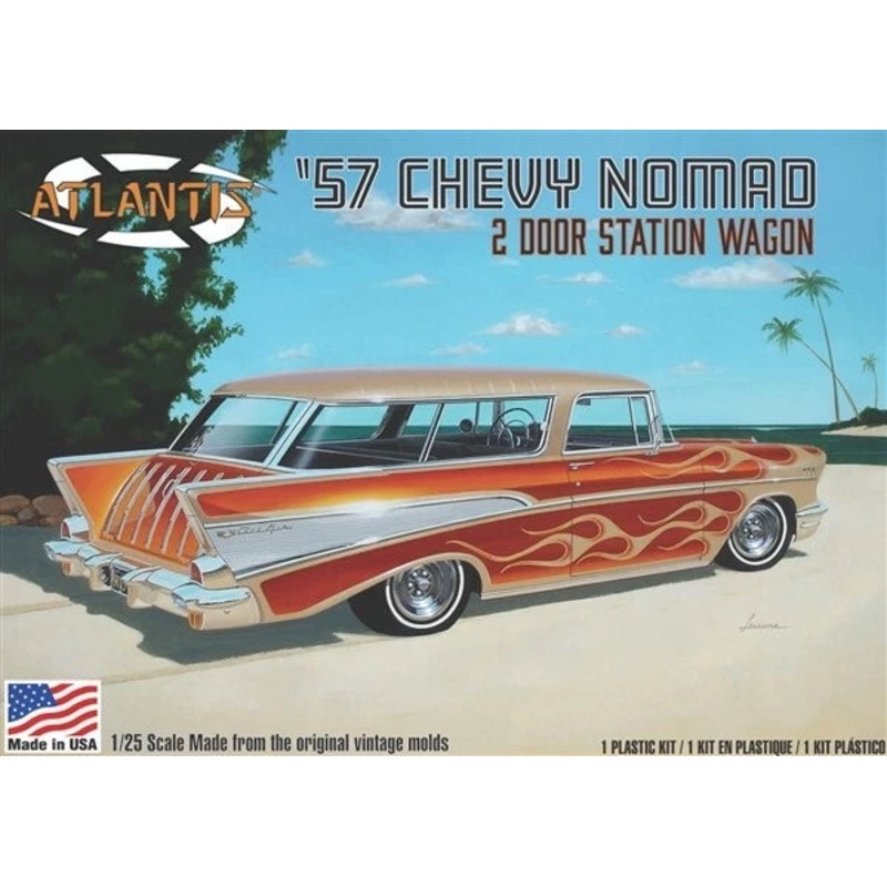 Atlants models H1260 1/25 57 CHEVY NOMAD