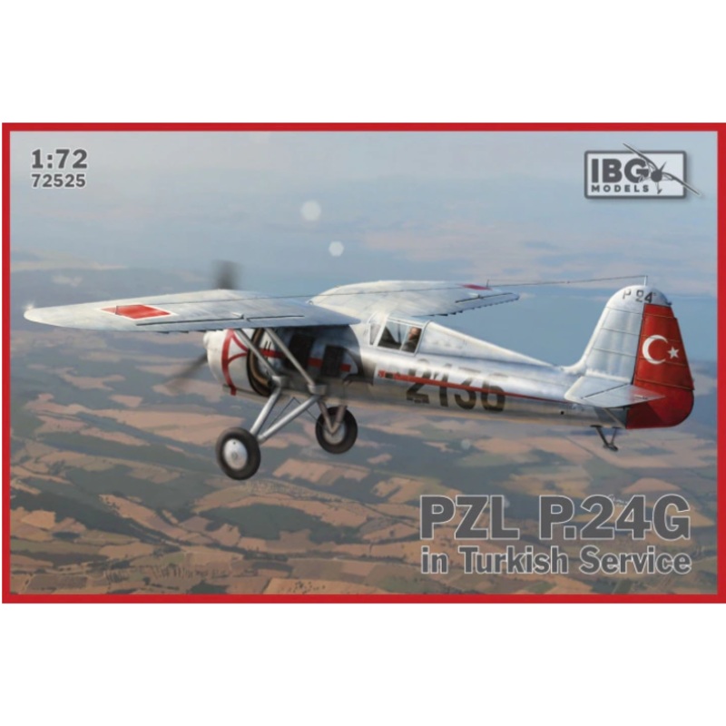 IBG 72525 1/72 PZL P.24g in Turkish Service