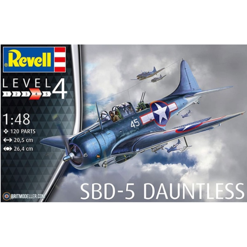 Revell 3869 1/48 SBD-5 Dauntless Navyfighter