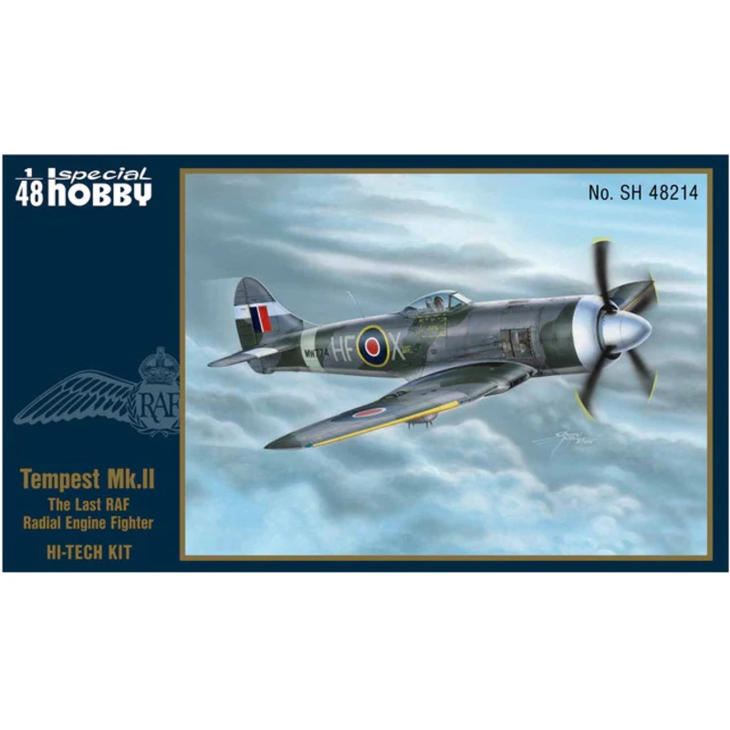 Special Hobby 48214 1/48 Hawker Tempest Mk.II The Last RAF Radial Engine Fighter - HiTech Kit -