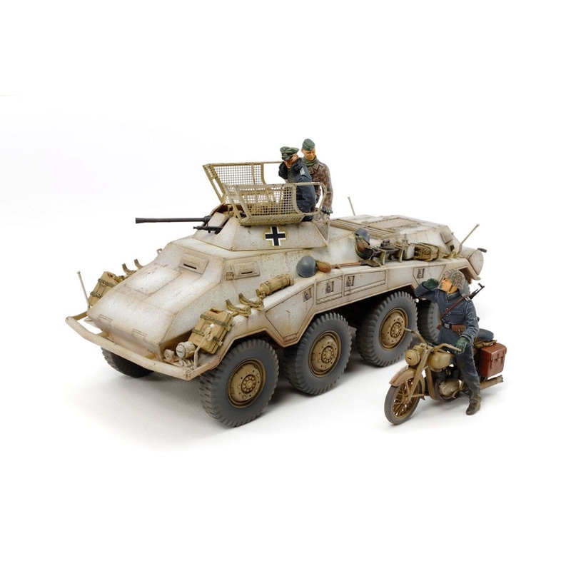 Tamiya 37019 1/35 German Armored Car SdKfz 234/1 w 2cm gun and photo etch