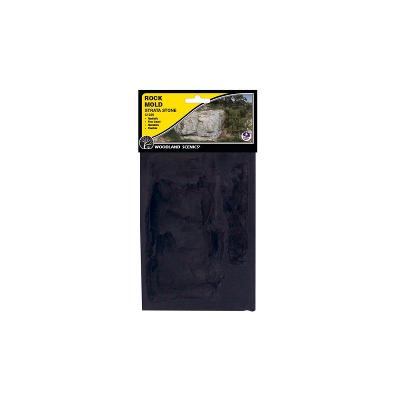 Woodland Scenics C1239 Strata Stone Mold