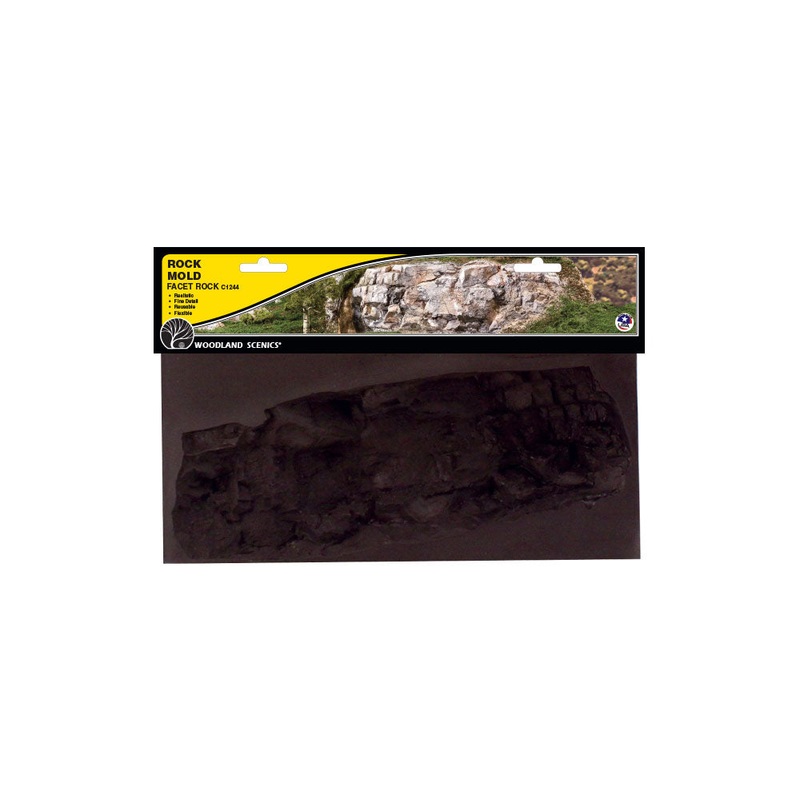 Woodland Scenics C1244 ROCK MOLD FACET