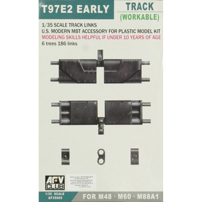 AFV Club 35005 1/35 M48 & M60 Track T97E2 (Early)