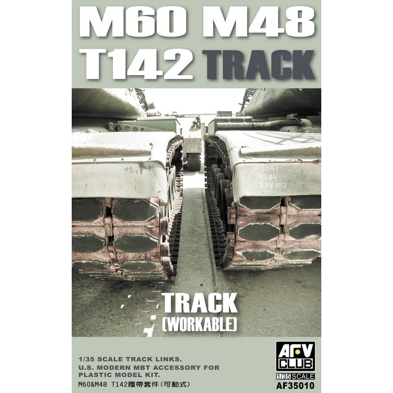 AFV Club 35010 1/35 M60/M48 T142 Track late type