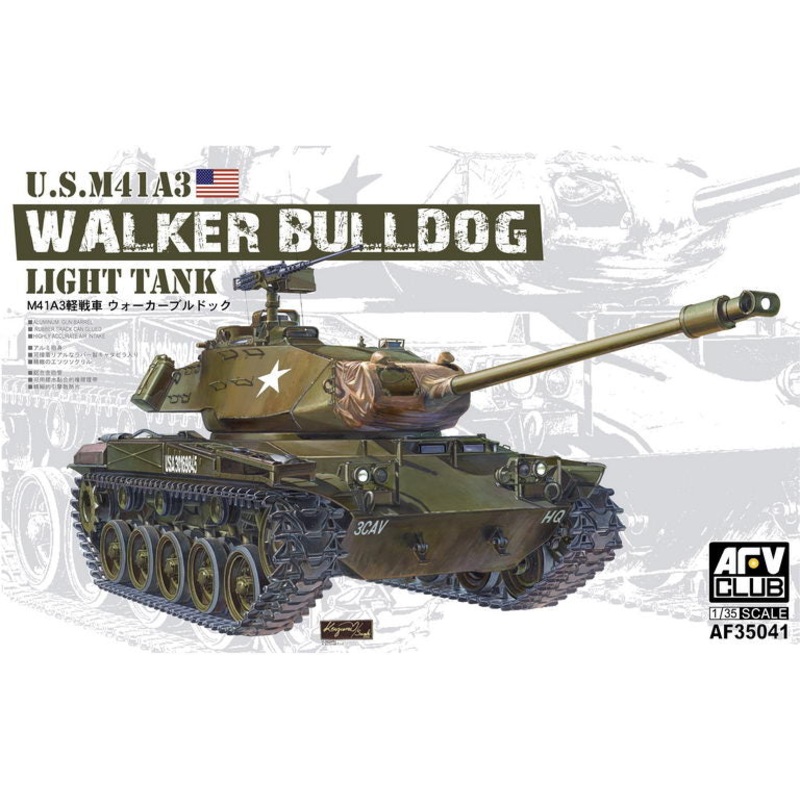 AFV Club 35041 1/35 M41A3 WALKER BULLDOG LIGHT TANK