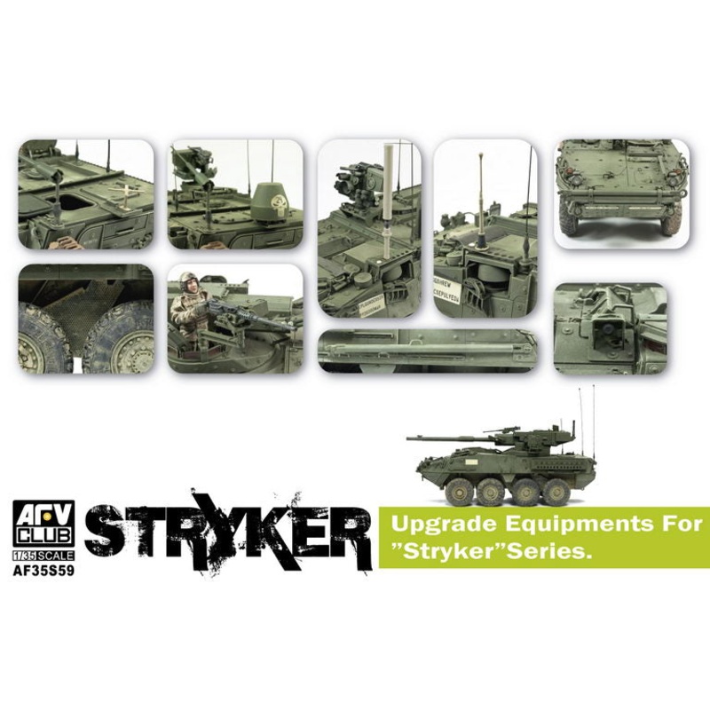 AFV Club 35S59 1/35 Stryker Series Upgrade Equipment