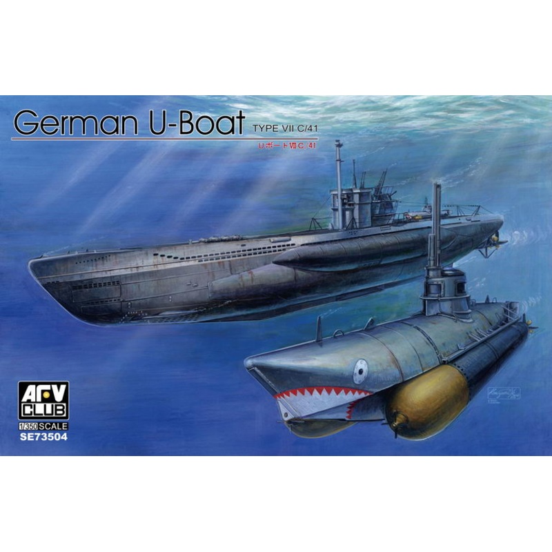 AFV Club SE73504 1/350 German U-Boat Type VII C/41