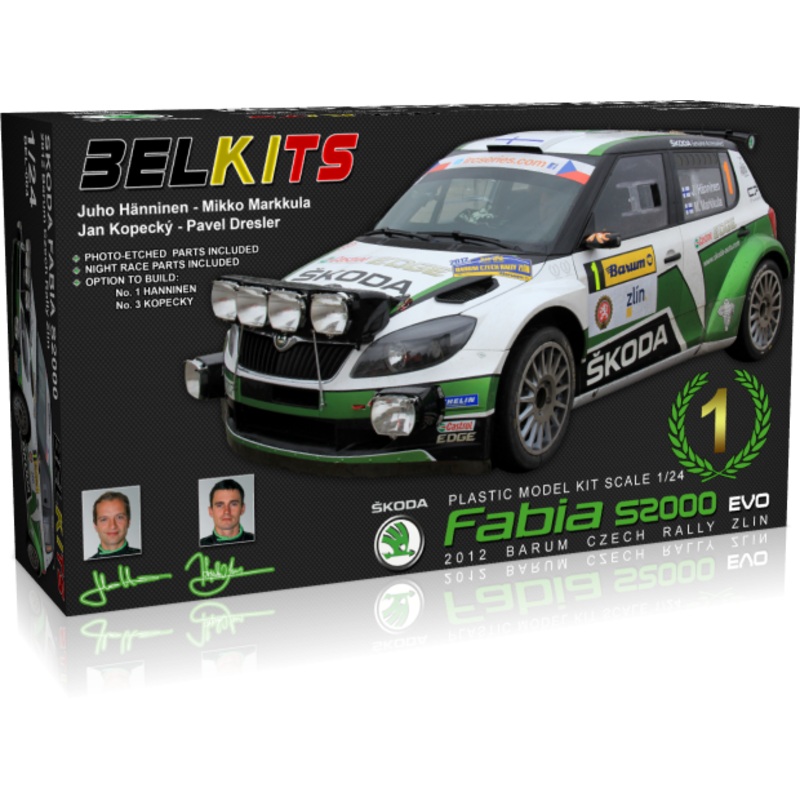 BelKits 004 SKODA Fabia S2000 EVO 2012 BARUM CZECH RALLY ZLIN