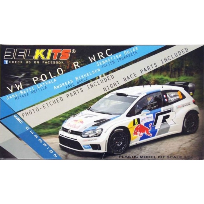 BelKits 005 1/24 Volkswagen Polo R Red Bull WRC