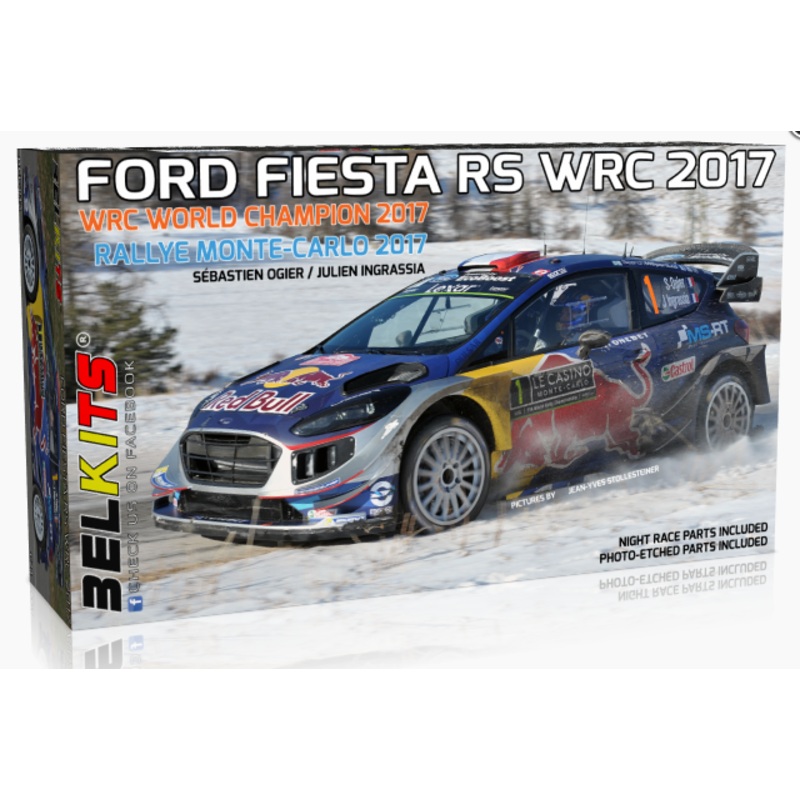 BelKits 012 1/24 Ford Fiesta RS WRC World Champion 2017