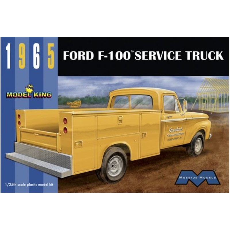 MOEBIUS  MODELS ( MODEL KING ) 1/25 1965 FORD F-100 SERVICE TRUCK