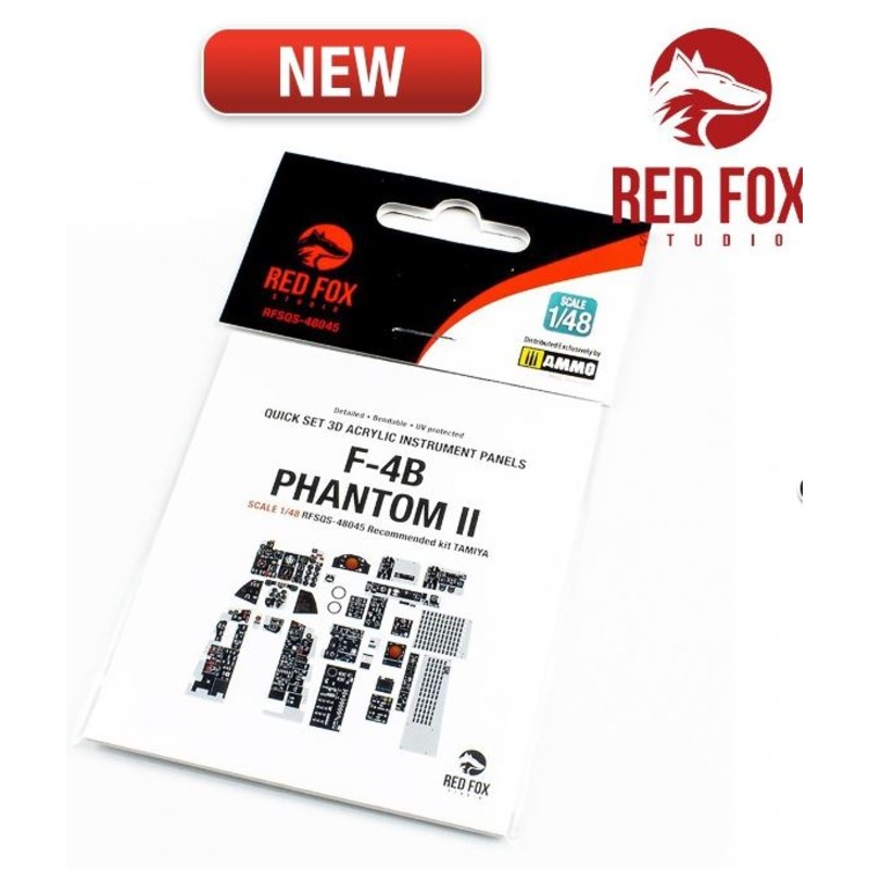 Red Fox 48045 1/48 McDonnel Douglas F-4B Phantom II (for Tamiya)