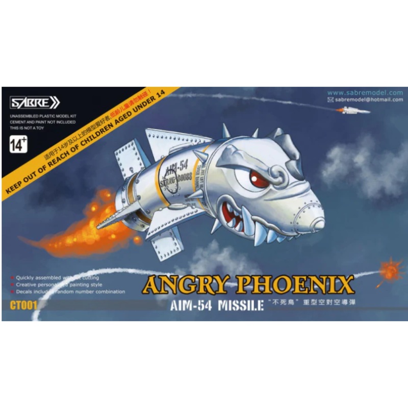 Sabre CT001 Angry Phoenix AIM-54 Missile