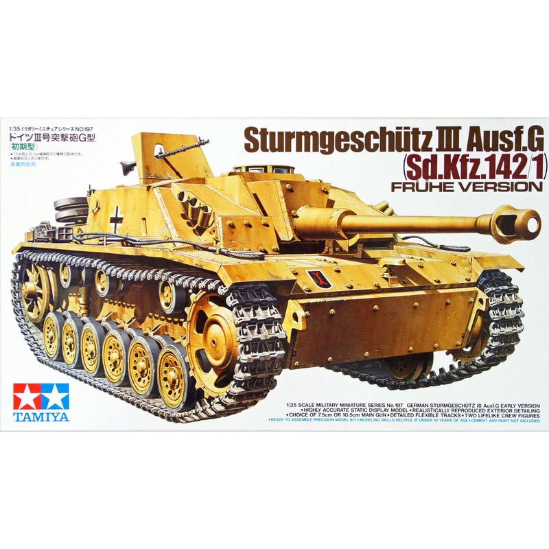 Tamiya 35197 1/35 StuG III Ausf. G 7,5cm or 10,5cm  Sd Kfz 142/1