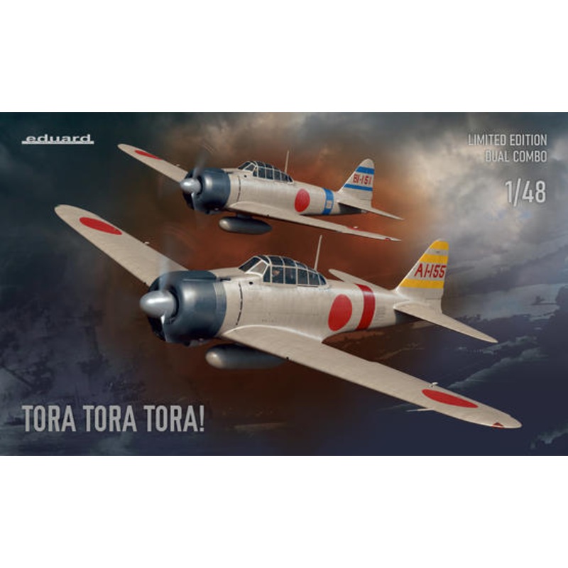 Eduard 11155 1/48 Tora Tora Tora  A6M2  Zero Type 21 dual combo pack