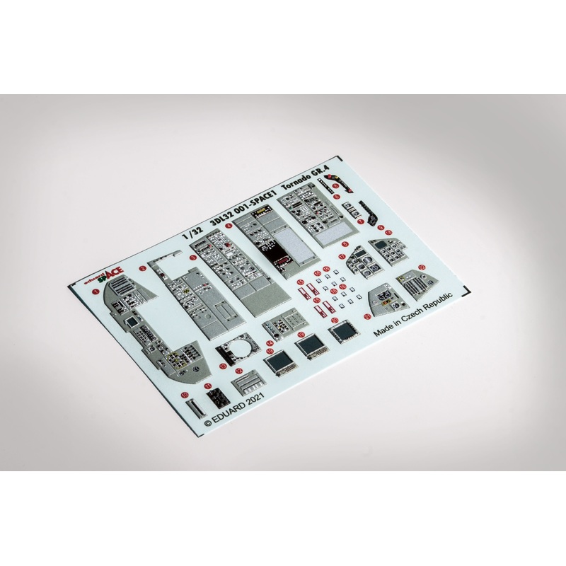 Eduard 3DL32001 1/32 Tornado GR.4 Space-3D Decals + Etched Parts