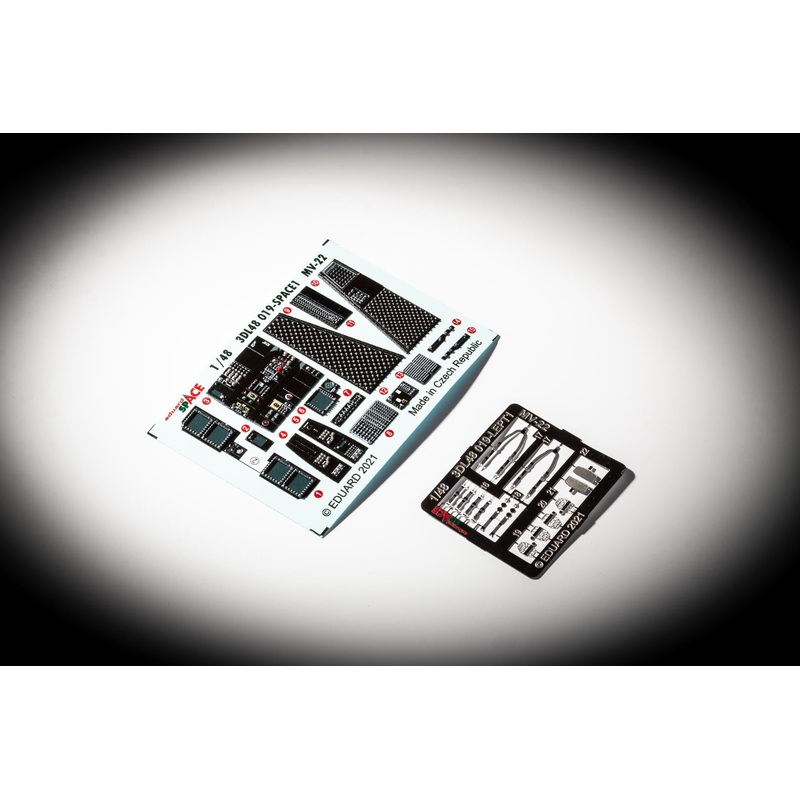 Eduard 3DL48019 1/48 Boeing MV-22 Osprey Space-3D Decals + Etched Parts