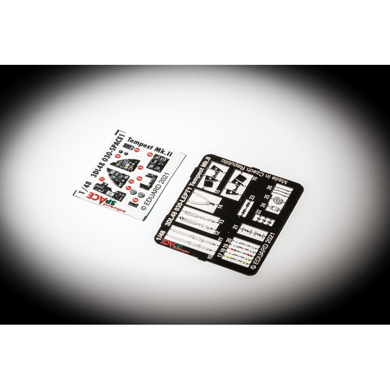Eduard 3DL48030 1/48 Tempest Mk.II Space-3D Decals  + Etched Parts