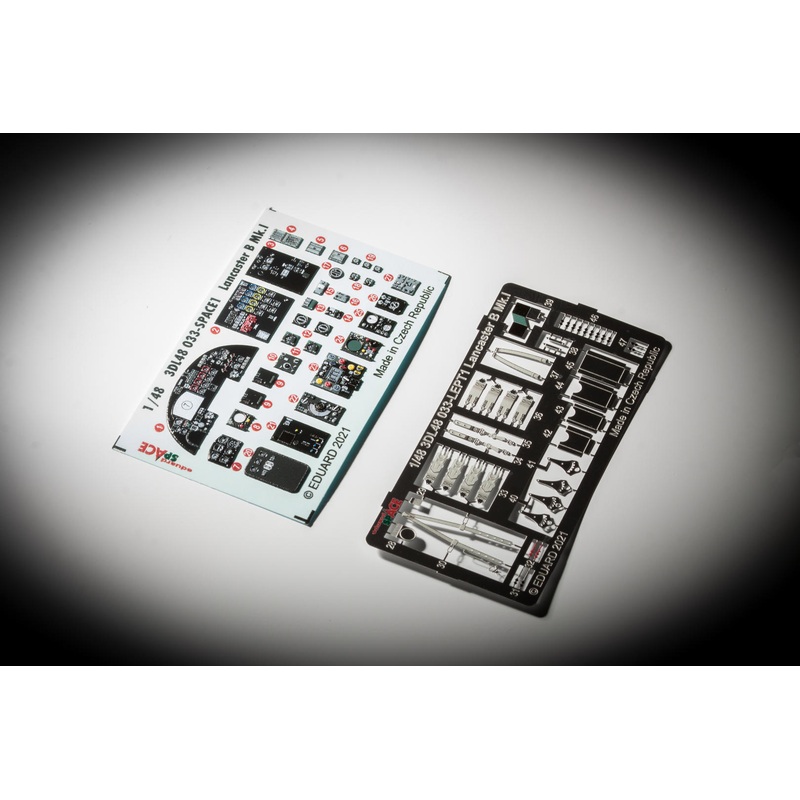 Eduard 3DL48033 1/48 Avro Lancaster B Mk.I Space-3D Decals + Etched Parts