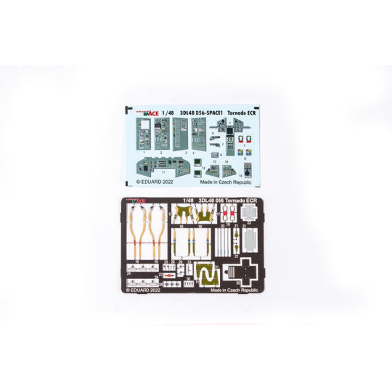 Eduard 3DL48056 1/48 Panavia Tornado ECR Space-3D Decals + Etched Parts