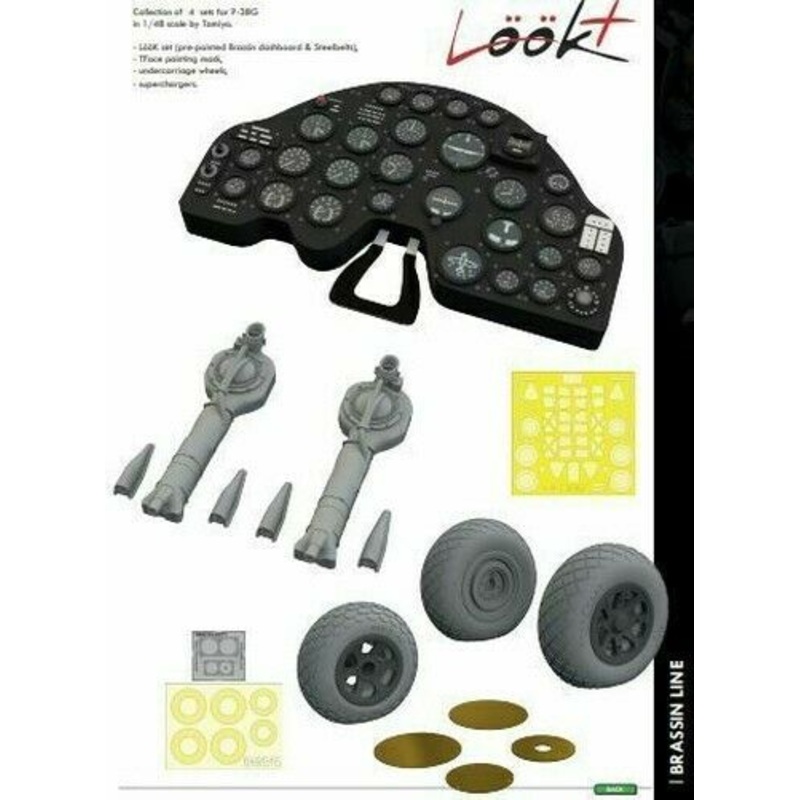 Eduard 644044 1/48 P-38G LKplus