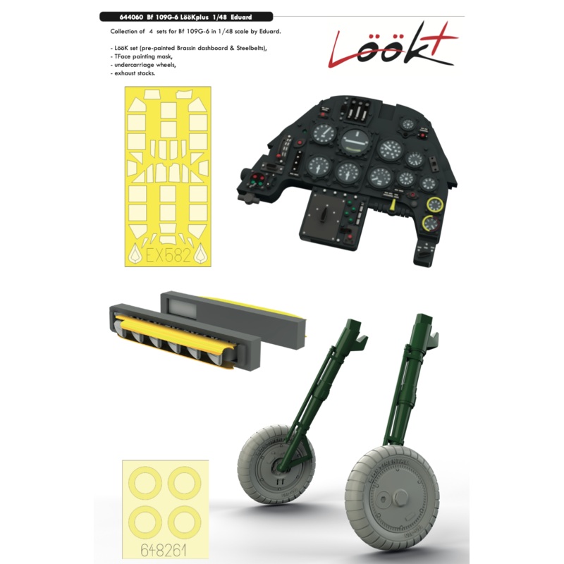 Eduard 644060 1/48 Bf 109G-6 LKplus