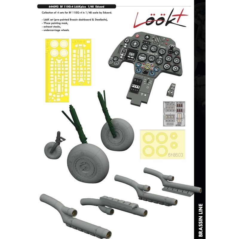 Eduard 644092 1/48 Bf 110G-4 LKplus