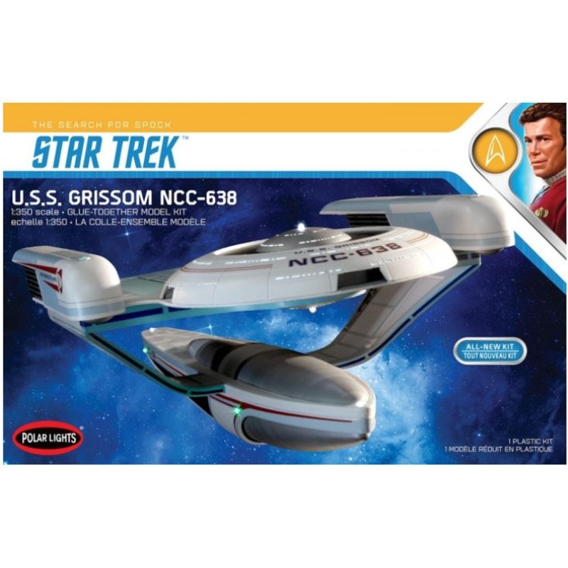 POLAR LIGHTS 991M 1/350 STAR TREK USS GRISSOM NCC 638