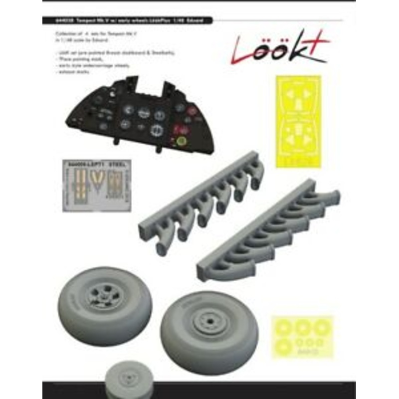 Eduard 644038 1/48 Tempest Mk. V w/ early wheels Lkplus