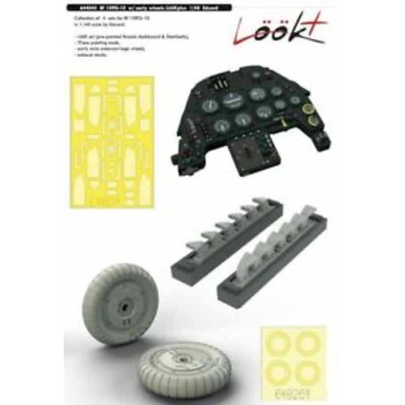 Eduard 644045 1/48 Bf 109G-10 w/ early wheels Lkplus