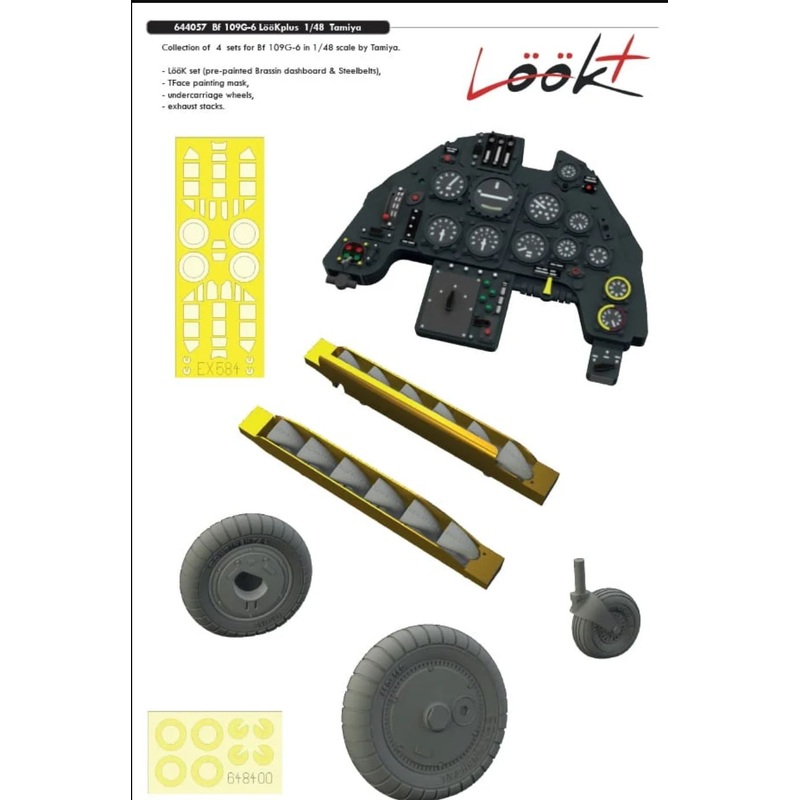 Eduard 644057 1/48 Bf 109G-6 LKplus