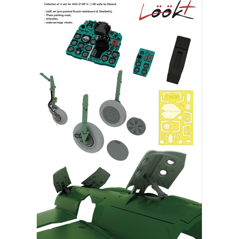 Eduard 644087 1/48 MiG-21MF early LKplus