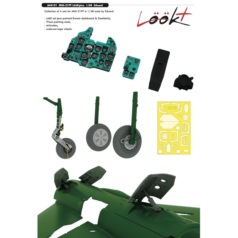 Eduard 644101 1/48 MiG-21PF LKplus