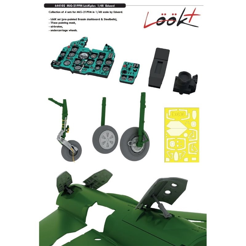 Eduard 644102 1/48 MiG-21PFM LKplus