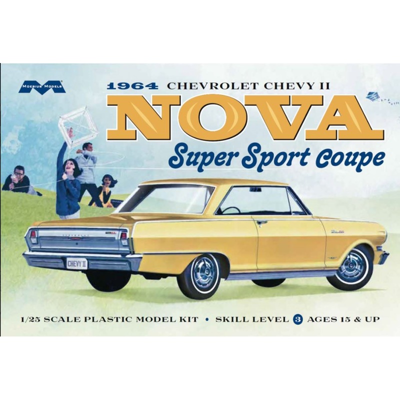 MOEBIUS 2320  1/25 1964 Chevy Nova Super Sport