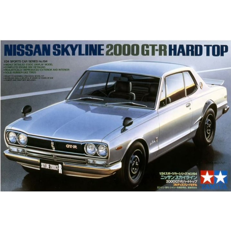 Tamiya 24194 1/24 Nissan Skyline 2000 GTR